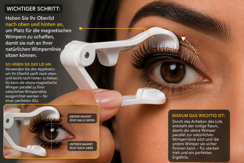 Magnetische Wimpern – 2 Paar, wiederverwendbar & ohne Kleber