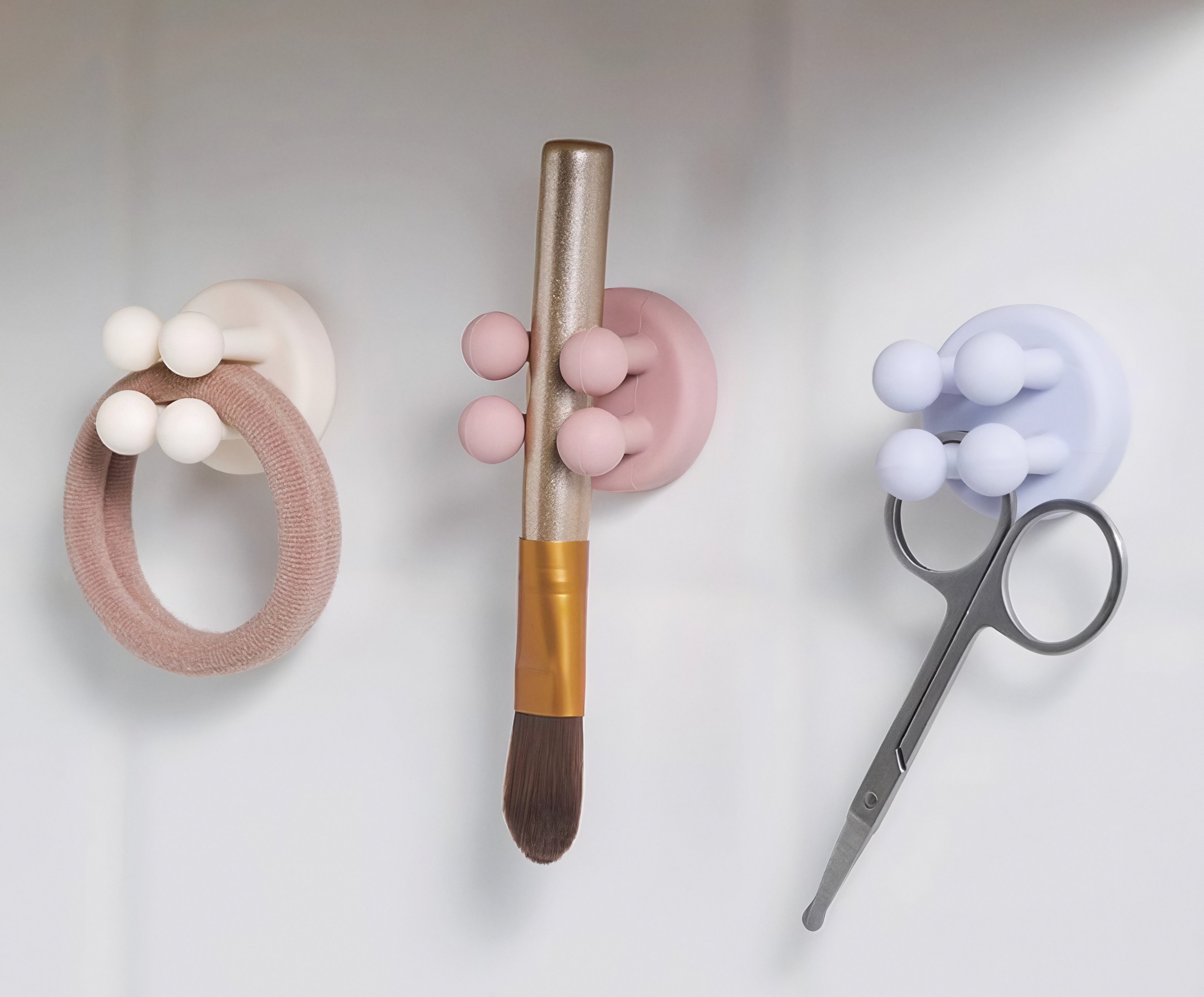 Silikon Zahnbürstenhalter für die Wand – selbstklebend & ohne Bohren